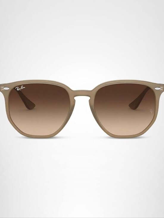 Ray-Ban Accessories - Ray-Ban Hexagonal Sunglasses Beige Frame